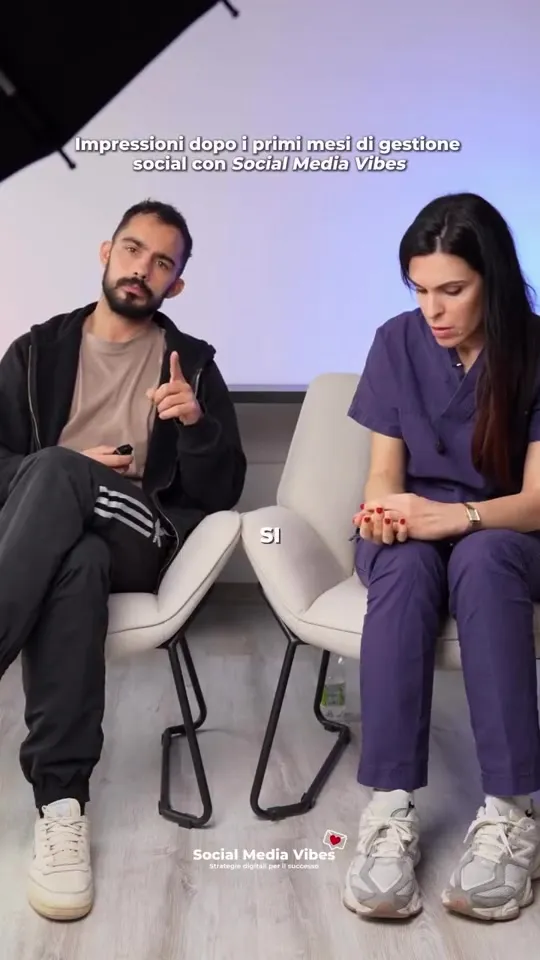 Valentina Paderi racconta a Gian Marco il percorso fatto insieme